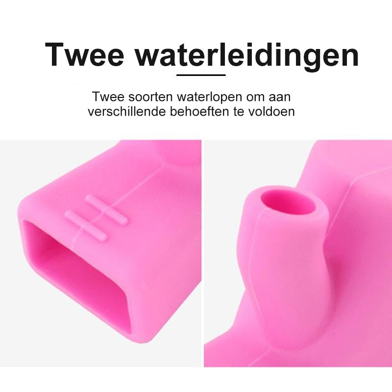 Siliconen kraanverlenger