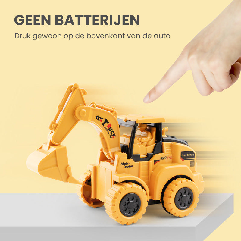 Druk-gedreven techniekvoertuigstuk speelgoed