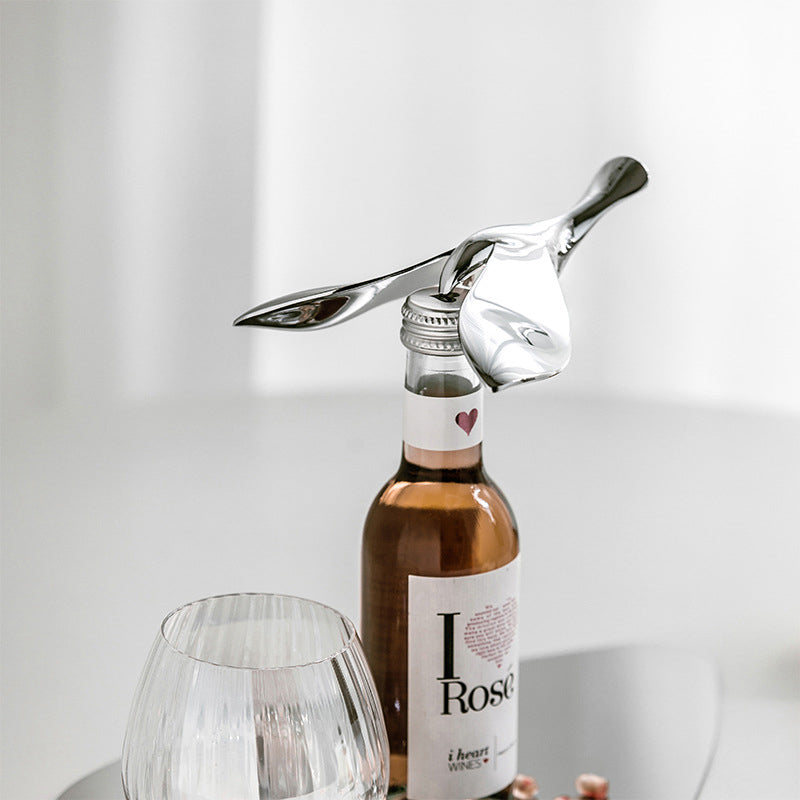 Tumbler vliegende vogel flesopener