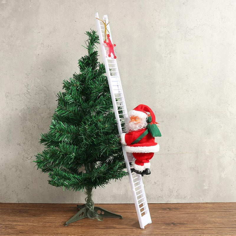 Grappige kerstman pop