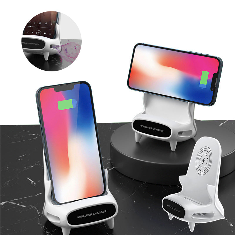 Desktop mobiele telefoonhouder draadloos opladen