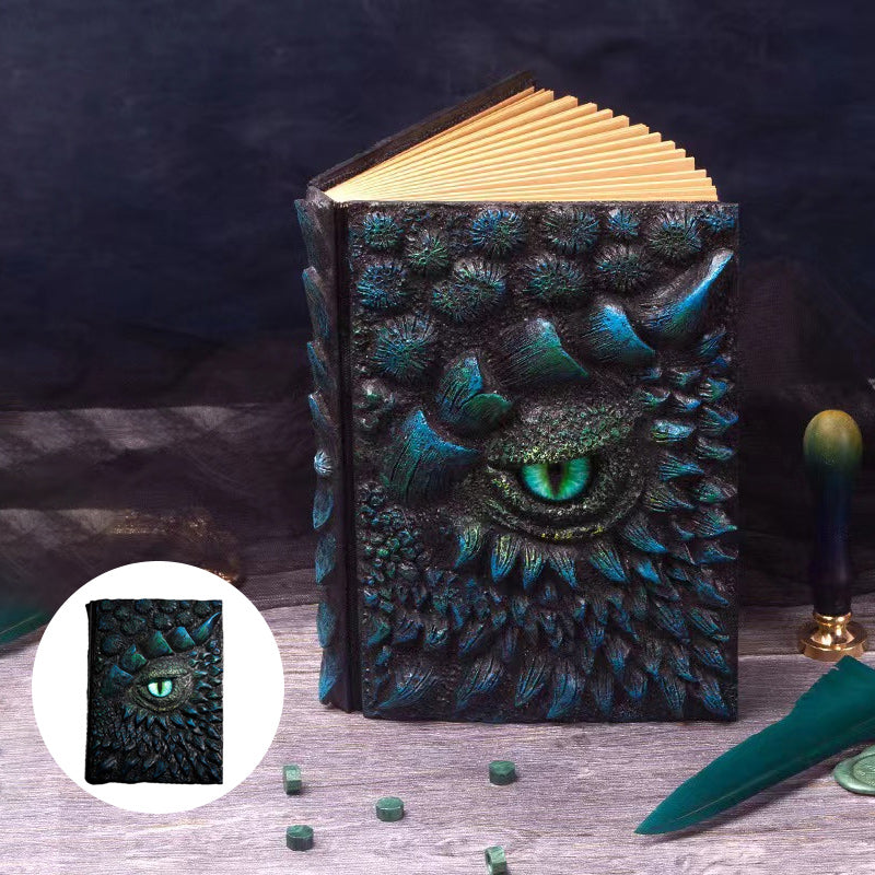 Glorieus 3D Dragon Journal-boek