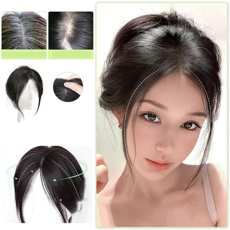 Gedeeltelijke pony haarstuk