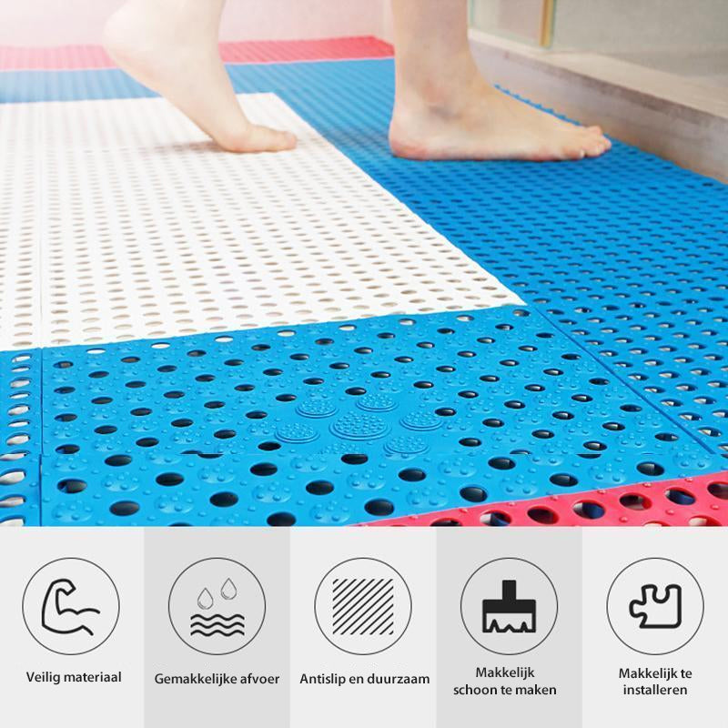 Badkamer antislipmat (4 stuks)