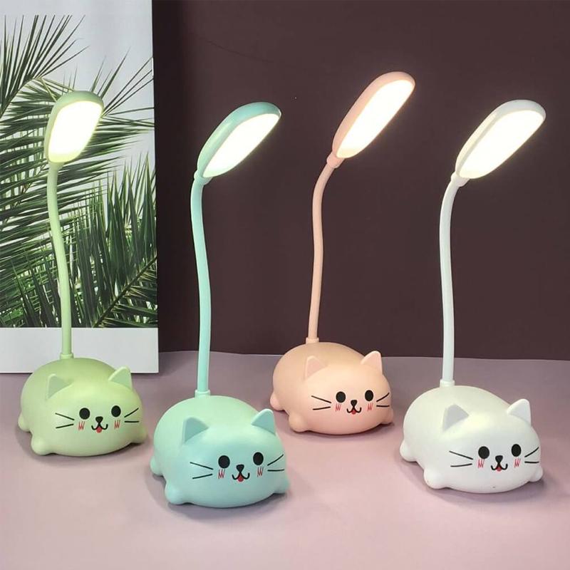 Cartoon kat LED bureaulamp