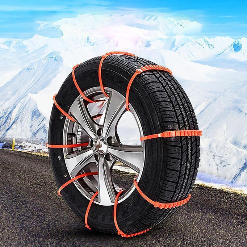 Antislip sneeuwkettingen met ritssluiting