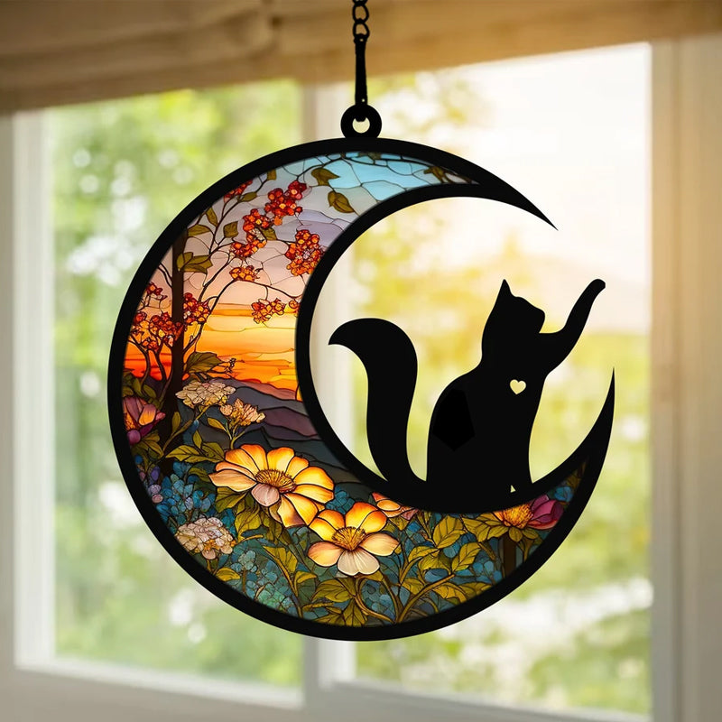 Dier op het maanornament