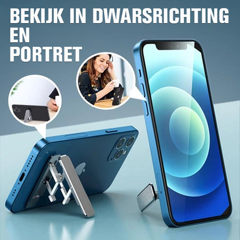 Ultradunne zelfklevende verstelbare telefoonstandaard