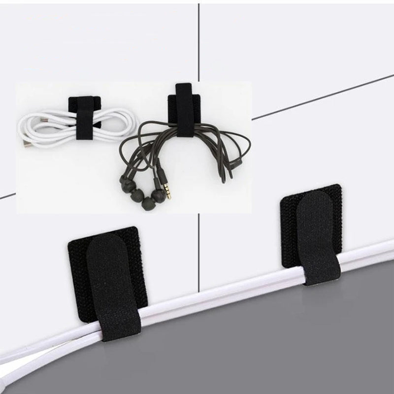Zelfklevende Klittenband Kabel Organiser