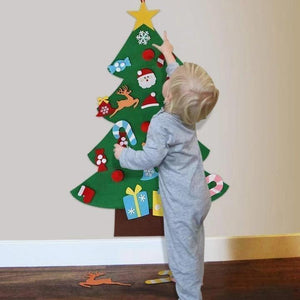 DIY vilten kerstboom (Beste cadeau voor kinderen)