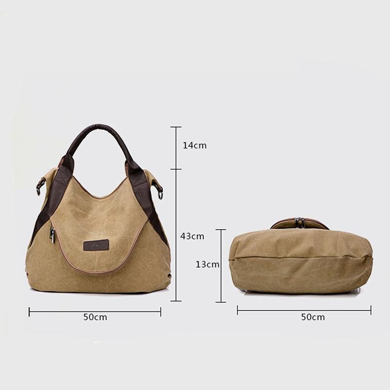 Casual handtas met grote capaciteit voor dames