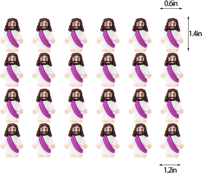 Mini Jezus beeldje Paasdecoraties