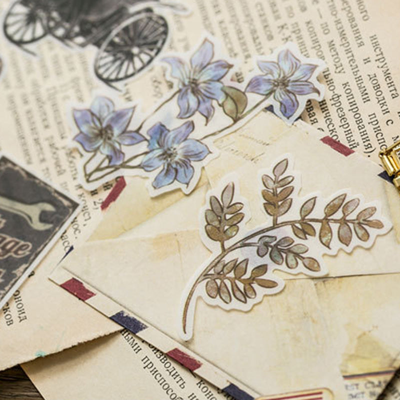 Memory Garden-serie PET-stickerset