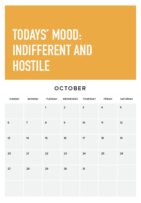 Volwassen worden is moeilijk Kalender 2024