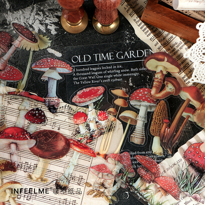 Memory Garden-serie PET-stickerset