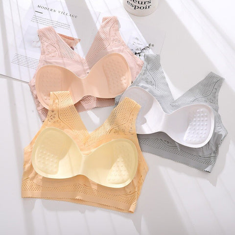 Terug verfraaiende ademende lift-bh