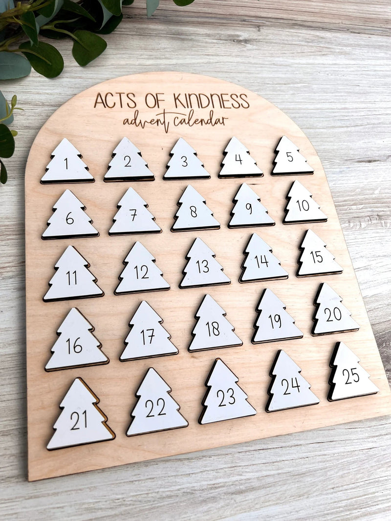 Daden van vriendelijkheid adventskalender