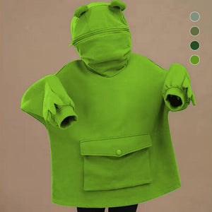 Unisex kikker hoodie