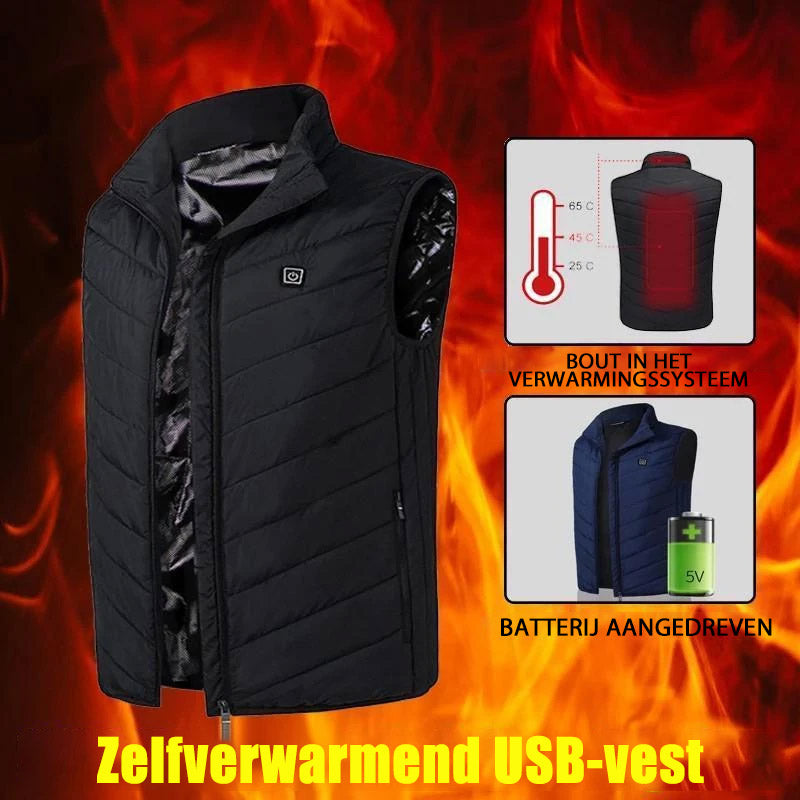 Instant Warmte Verwarmingsvest, unisex
