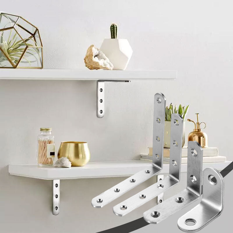 4-pack roestvrijstalen hoekbeugels