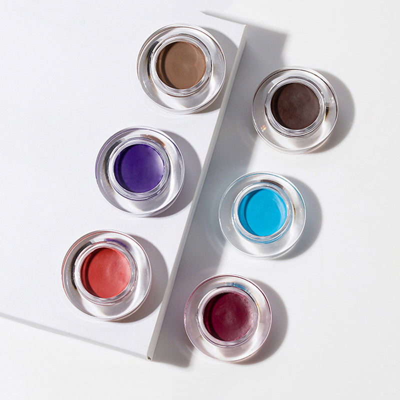 Multifunctionele vierkante wenkbrauwborstel en wenkbrauwcrème