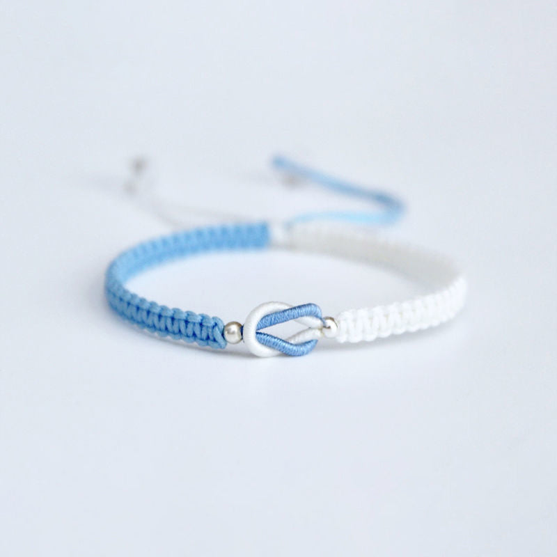 Met Elkaar Verbonden Handgemaakte Gevlochten Armband