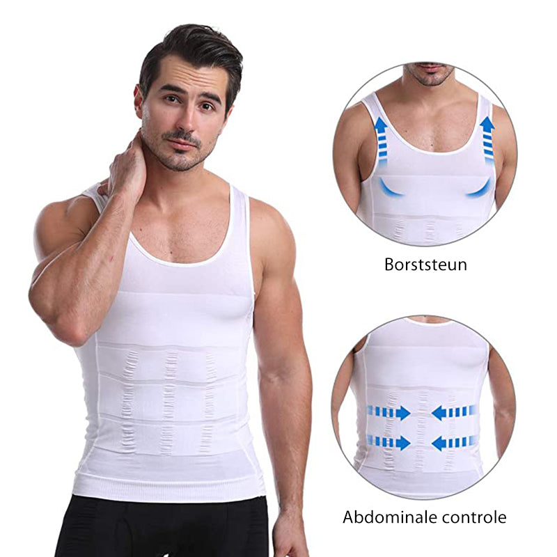 Body Shaping Zomer Vest voor Mannen