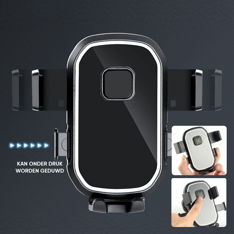 Ventilatie opening telefoon houder