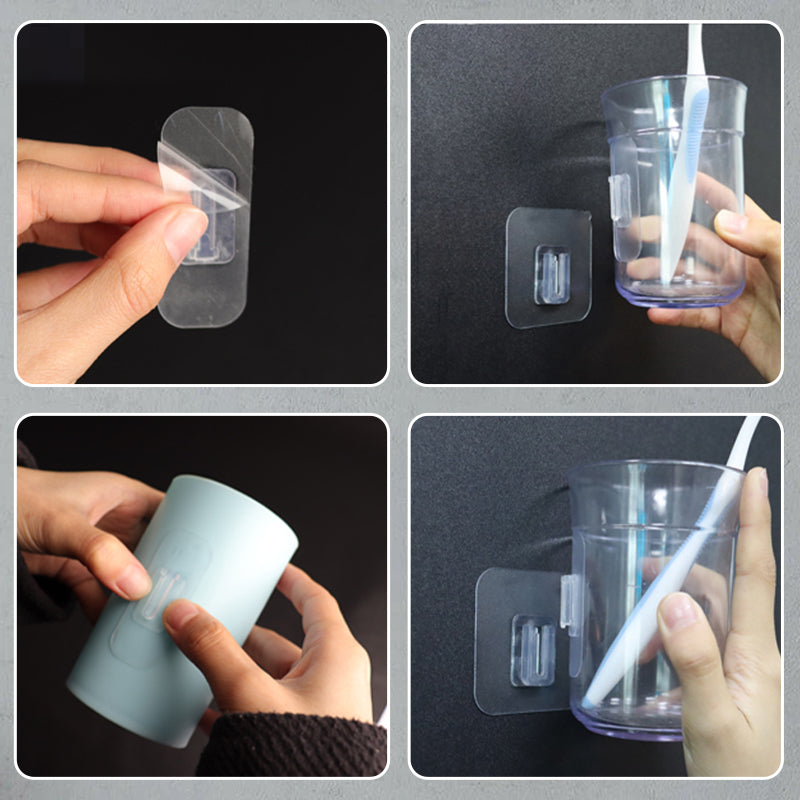 Dubbelzijdige zelfklevende muurhaak