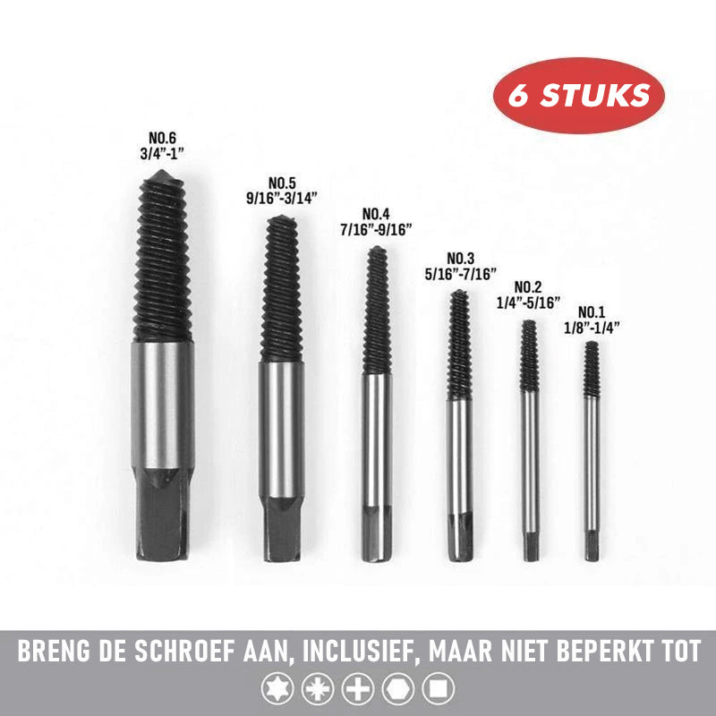 Schroevendraaierset (5 stuks / 6 stuks / 8 stuks)
