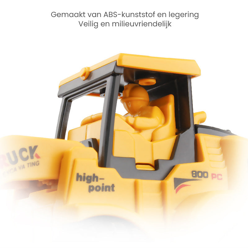 Druk-gedreven techniekvoertuigstuk speelgoed