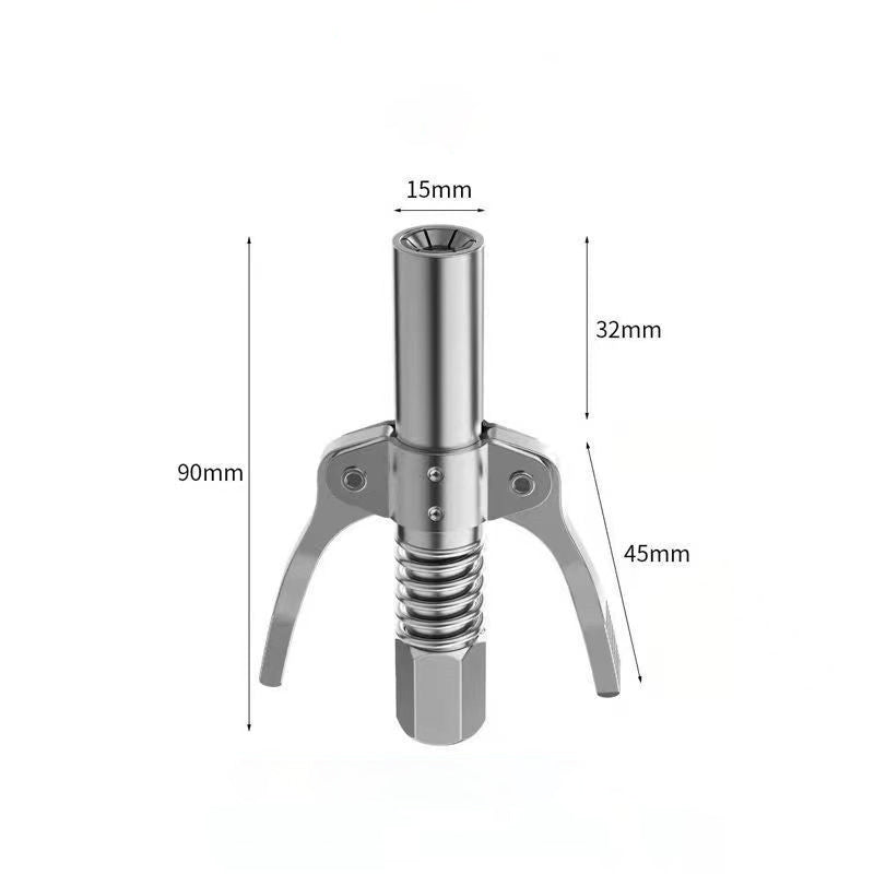 Sterke vergrendeling op vetkoppelingen met 18 inch flexibele veerslang