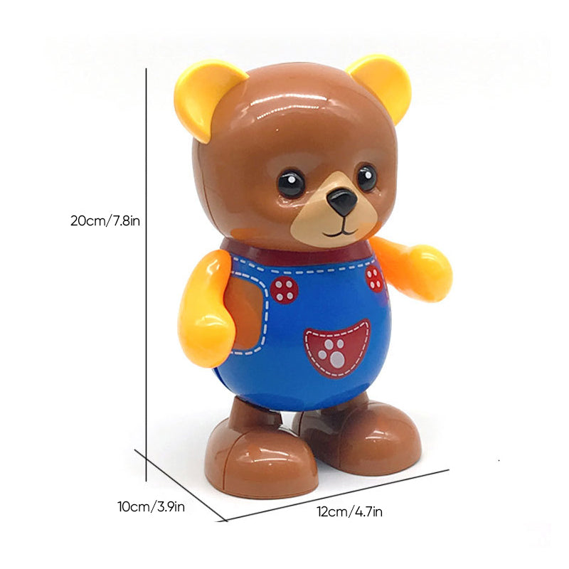 Bliksem- en muzikaal dansend pinguïnspeelgoed