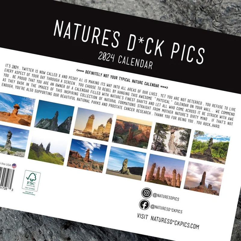 Grappige natuur 2024 kalender