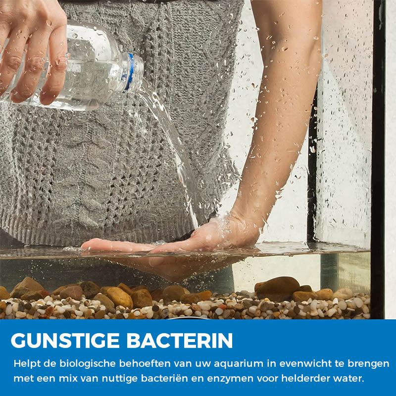 Aquarium zuiverend poeder