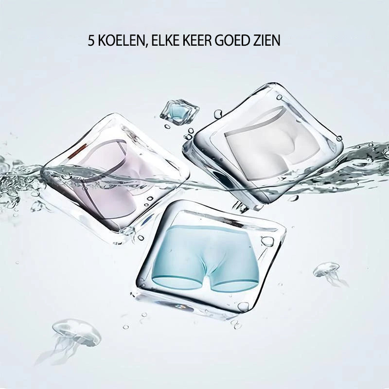 Ademende herenonderbroek van ijszijde