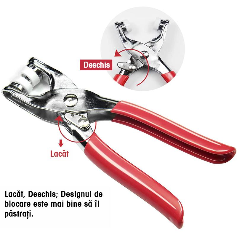 Metalen drukknopen met bevestigingstang persset