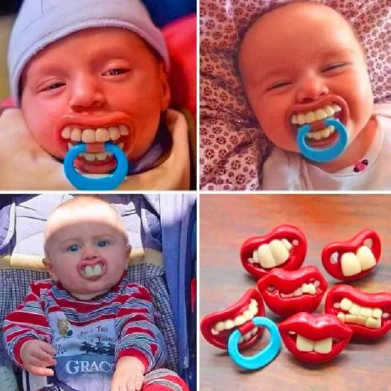 Grappige Tanden Babyfopspenen