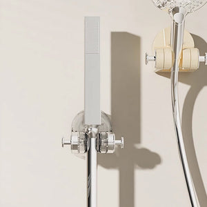 Geïntegreerd doucherek met zuignap