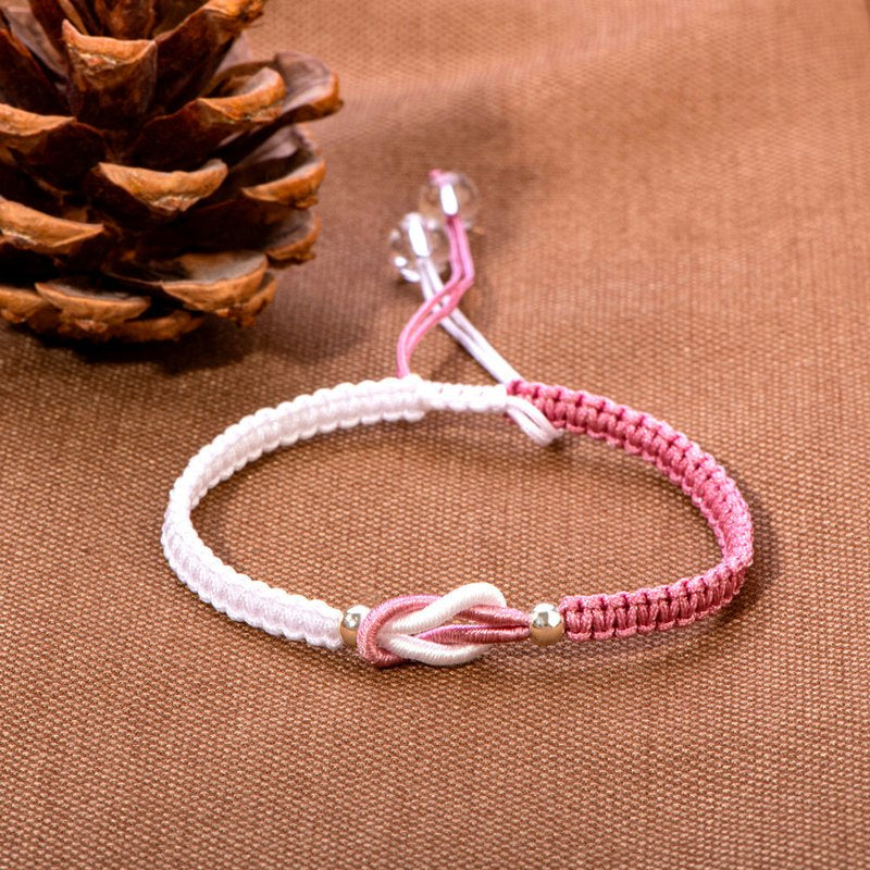 Met Elkaar Verbonden Handgemaakte Gevlochten Armband