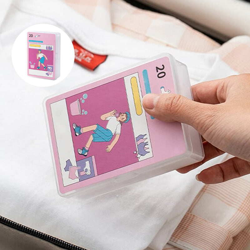 Wastabletten voor geurverwijdering en geurbehoud