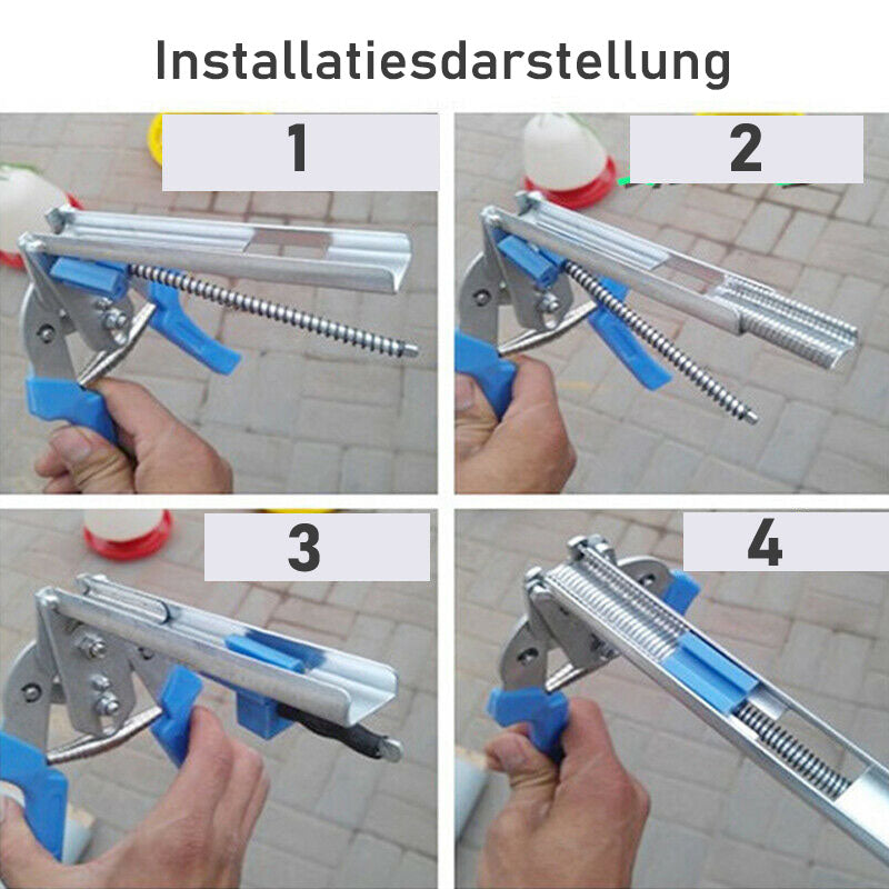 Kooiklemtang Gereedschap