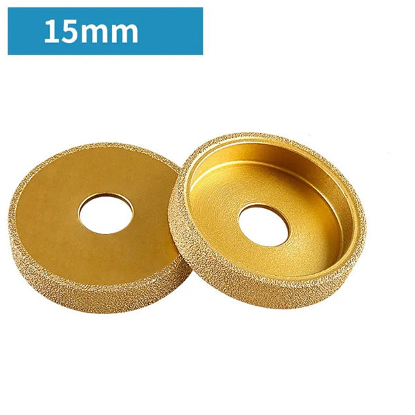 Rechte Rand Vacuüm Droog Gegroefde Diamantslijper