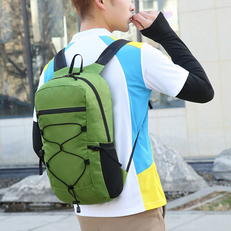 Handige opvouwbare rugzak