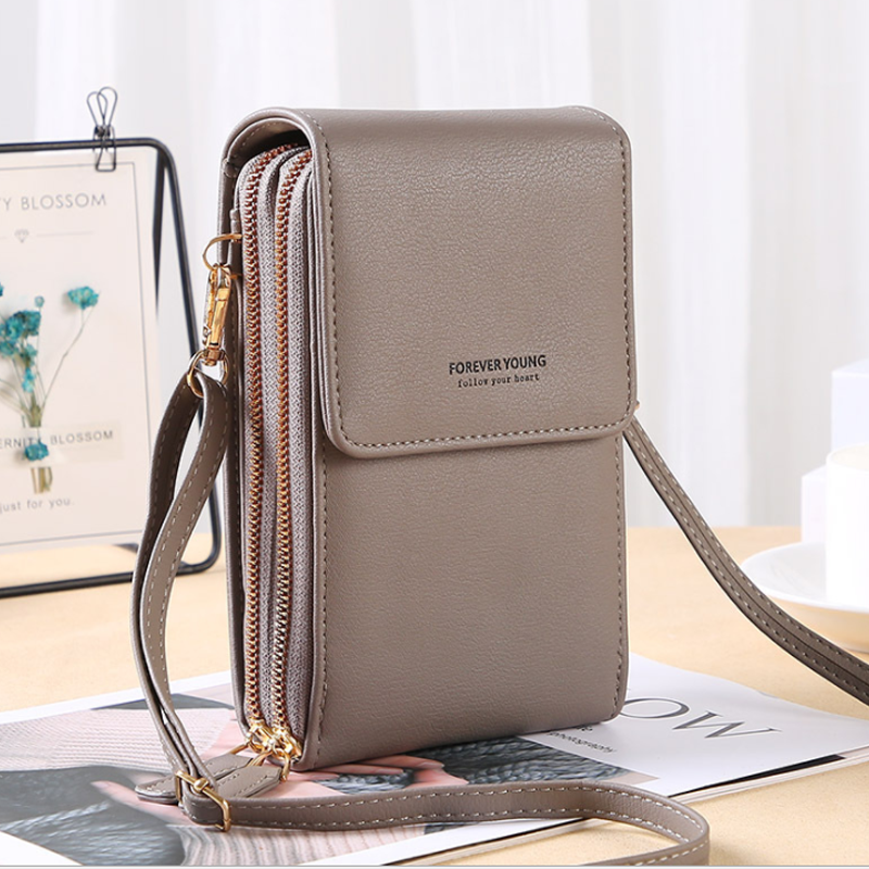 Crossbody-telefoontas met touchscreen met grote capaciteit
