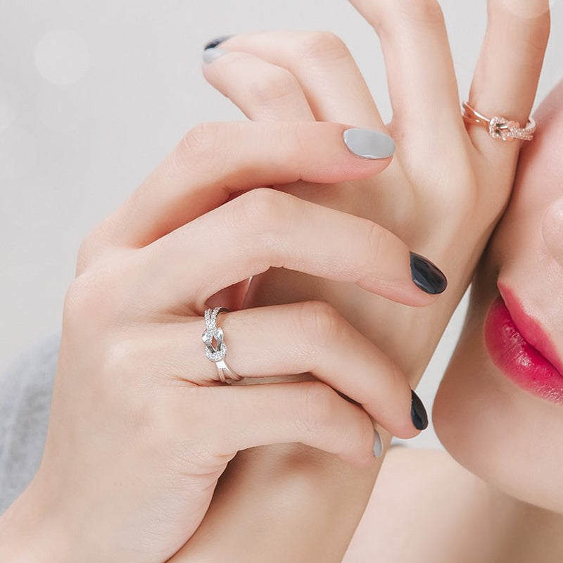 Vriendschap Knoop Ring