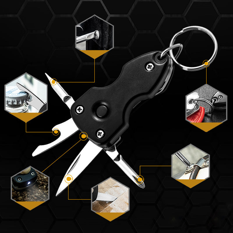 Multifunctionele opvouwbare sleutelhanger