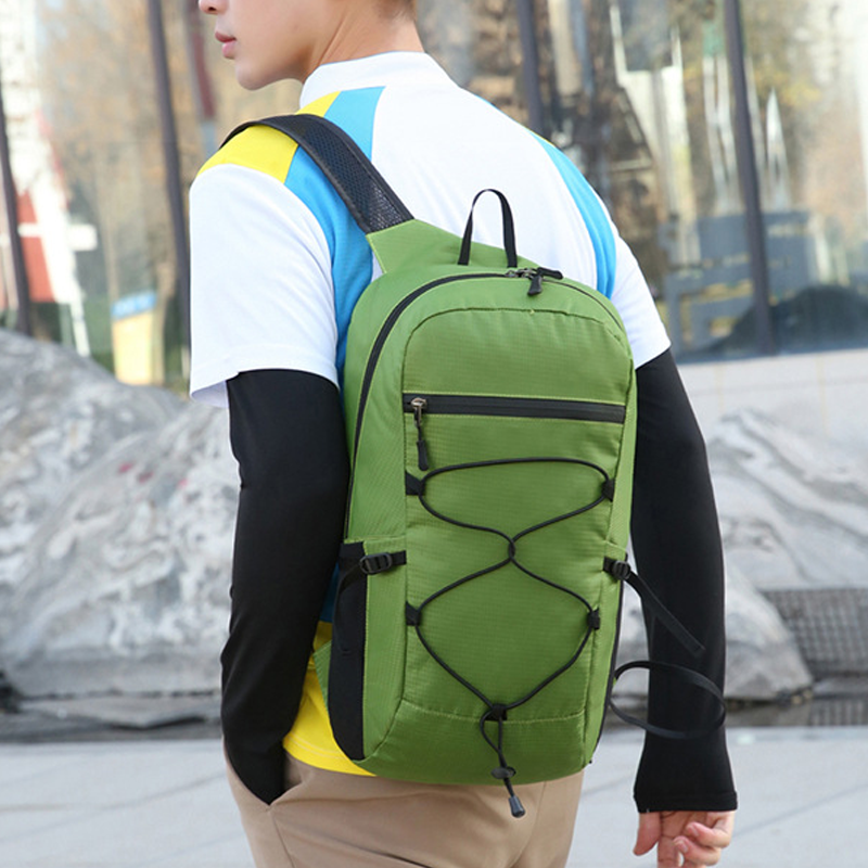 Handige opvouwbare rugzak