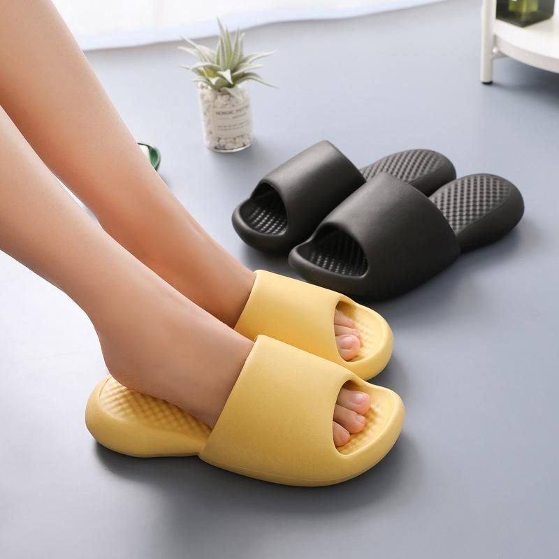 Antislip superzachte pantoffels met dikke zolen