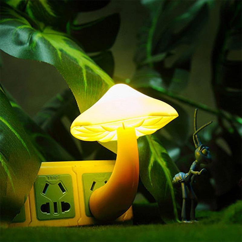Lief klein paddestoel nachtlampje